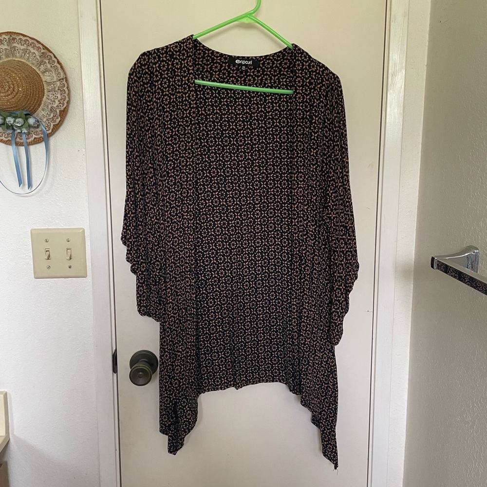 Beachy boho kimono cardigan